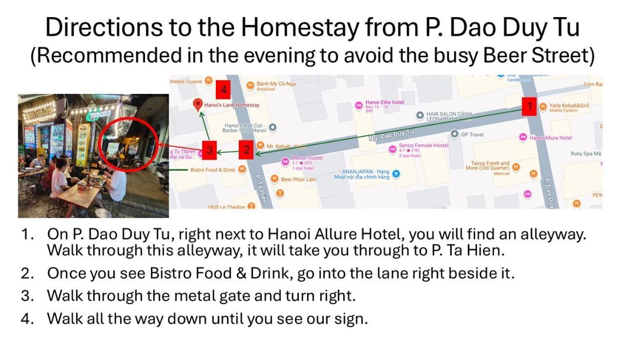 Hanoi'S Lane Homestay Luaran gambar